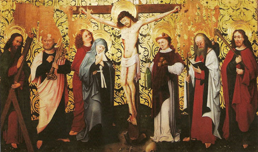 Triptyque La Vierge à la Pitié