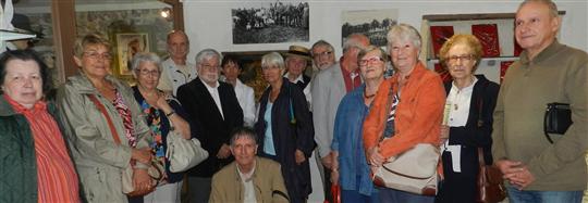 groupe A2MR au musée d'Iguerande